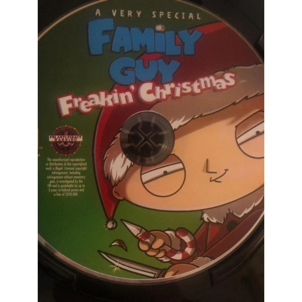 Family Guy Freakin Christmas DVD Bonus American Dad Episode Holiday Special